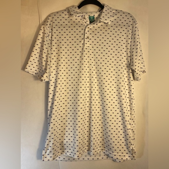 PRO TOUR Men's CoolPlay Short Sleeve Golf Polo Shirt VW Bus Graphic Size Medium - Picture 3 of 8